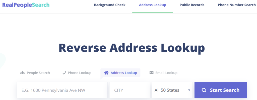 Reverse Address Lookup