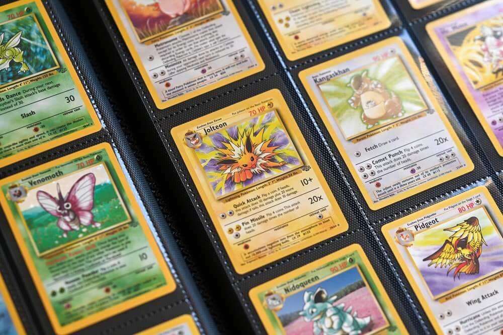 Gold Pokemon cards